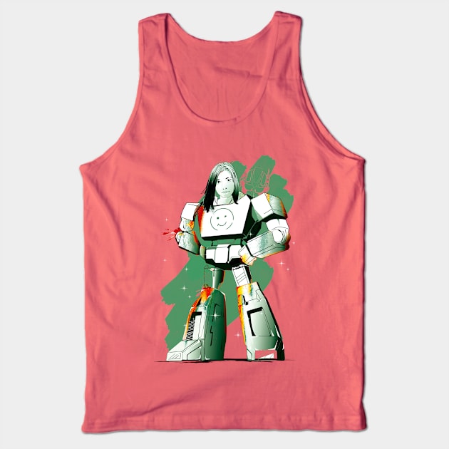 transformer girl Tank Top by masslos